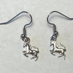 Ferrari Silver Earrings